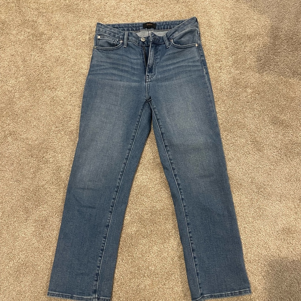 Quince Women's Bella Straight Leg Jeans